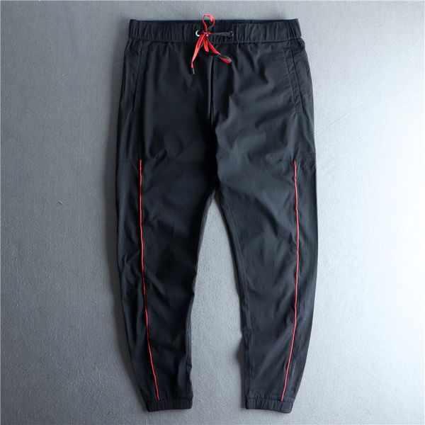 men's trousers beam feet casual pants summer thin section slim 9 points feet pants wild sports, Black
men's trousers beam feet casual pants summer thin section slim 9 points feet pants wild sports, Black