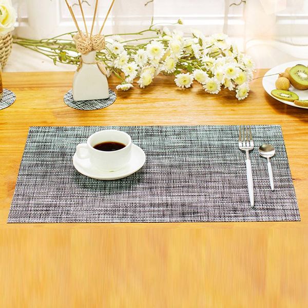 45*30cm table mat non-slip placemat braided heat insulation antiskid pads for dinning hall kitchen bowl plate cup pad l99
45*30cm table mat non-slip placemat braided heat insulation antiskid pads for dinning hall kitchen bowl plate cup pad l99