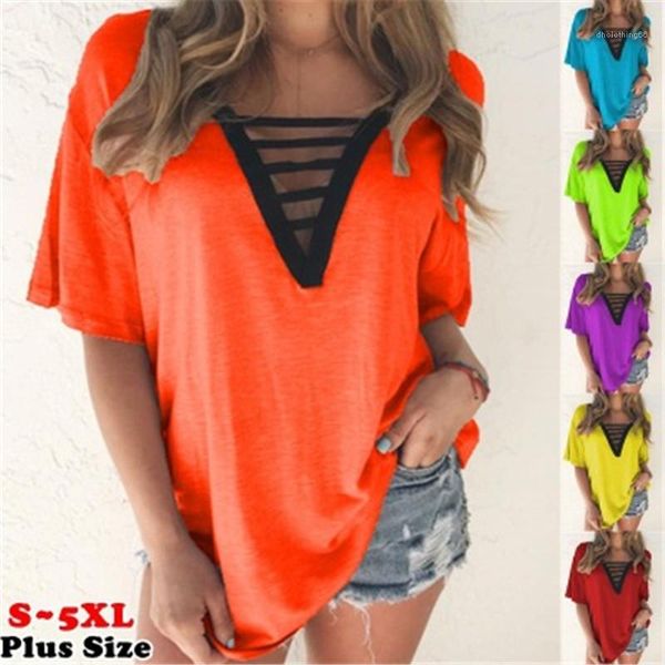 basic tshirt office lady autumn multicolor plus size knitted designer women elegant v neck short sleeve solid color, White
basic tshirt office lady autumn multicolor plus size knitted designer women elegant v neck short sleeve solid color, White