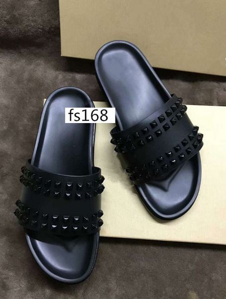 donna studded red bottom slippers designer red bottoms shoes men rivet junior spikes flatslipperswith boxs, Black
donna studded red bottom slippers designer red bottoms shoes men rivet junior spikes flatslipperswith boxs, Black