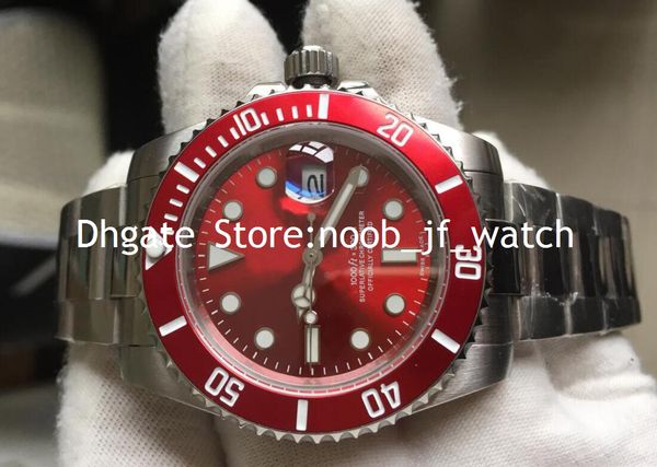 mens automatic japan miyota movement watch men red dial dive chronometer crystal full steel watches sport 116610 wristwatches, Slivery;brown
mens automatic japan miyota movement watch men red dial dive chronometer crystal full steel watches sport 116610 wristwatches, Slivery;brown