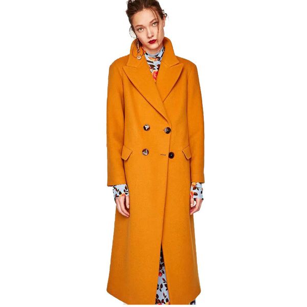 woolen winter women coats casual warm thick coat 2019 fashion autumn double breasted female woolen outerwear kz015, Black;brown
woolen winter women coats casual warm thick coat 2019 fashion autumn double breasted female woolen outerwear kz015, Black;brown