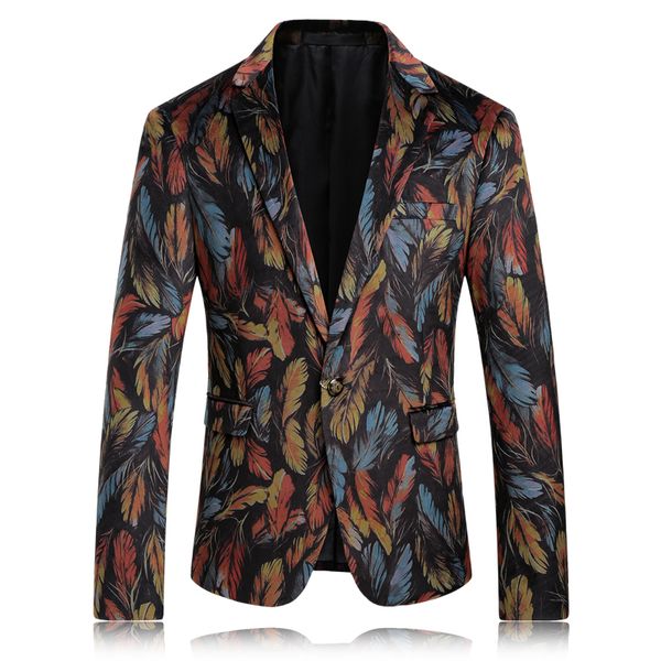 suit jacket for men elegant man blazers groom slim fit chinese notched colored leaves casual dress suits male tuxedo coat 8622, White;black
suit jacket for men elegant man blazers groom slim fit chinese notched colored leaves casual dress suits male tuxedo coat 8622, White;black