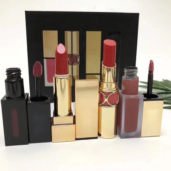 famous brand lipstick kit y-l makeup 4 pieces beauty kit blak box lipstick & lip gloss set popular color code popular cosmetics
famous brand lipstick kit y-l makeup 4 pieces beauty kit blak box lipstick & lip gloss set popular color code popular cosmetics