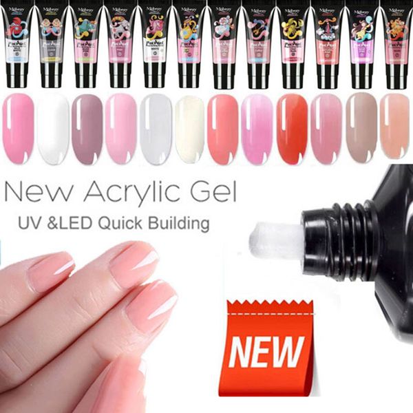 15ml lacquer jelly acrylic builder uv nail poly gel extend uv nail gel extension builder led art 12 colors, Red;pink
15ml lacquer jelly acrylic builder uv nail poly gel extend uv nail gel extension builder led art 12 colors, Red;pink