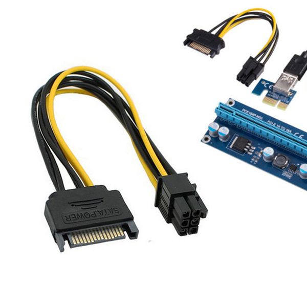 двойной sata 15-контактный разъем для pci-e 6-контактный женский адаптер питания видеокарты кабель ca l pet room
двойной sata 15-контактный разъем для pci-e 6-контактный женский адаптер питания видеокарты кабель ca l pet room
