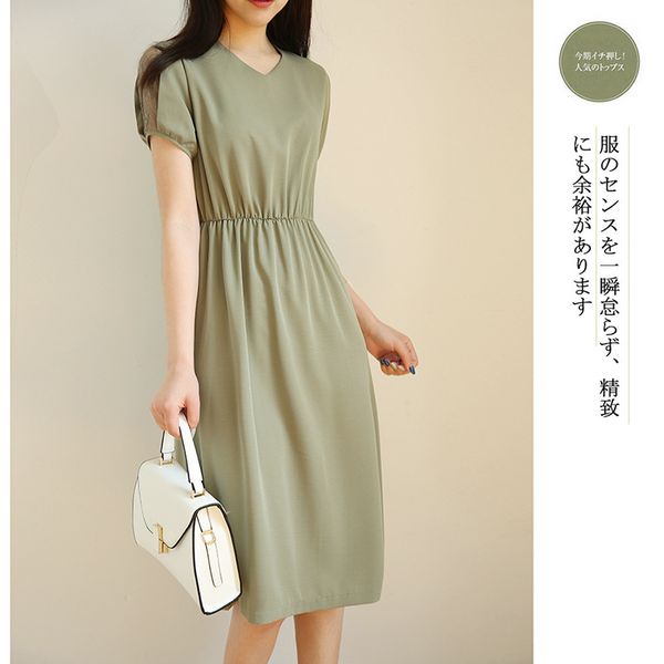 french temperament lace stitching dress 2020 women's dress, Black;gray