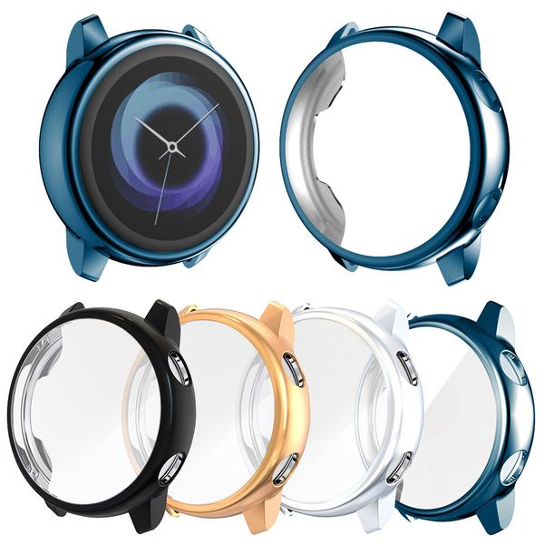 for samsung galaxy watch active 40mm sm-r500 case screen protector light full cover thin soft tpu frame bumper accessories, Black;brown
for samsung galaxy watch active 40mm sm-r500 case screen protector light full cover thin soft tpu frame bumper accessories, Black;brown