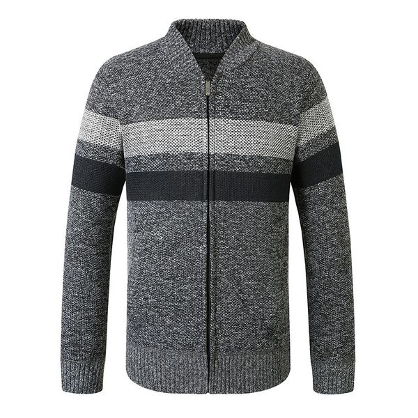 long sleeve men's sweaters cardigan winter clothes 2020 knitted korea style casual standard designer knit, White;black
long sleeve men's sweaters cardigan winter clothes 2020 knitted korea style casual standard designer knit, White;black