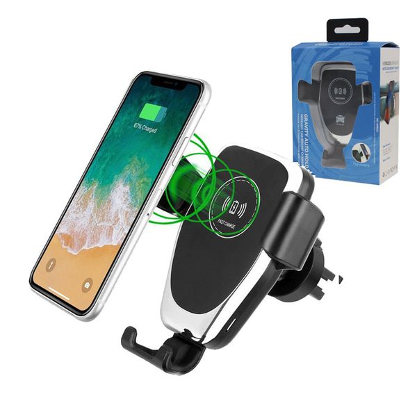 gravity auto car phone holder qi fast wireless charger with one-hand operation for iphone x xr xs max 8 plus samsung universal phones
gravity auto car phone holder qi fast wireless charger with one-hand operation for iphone x xr xs max 8 plus samsung universal phones
