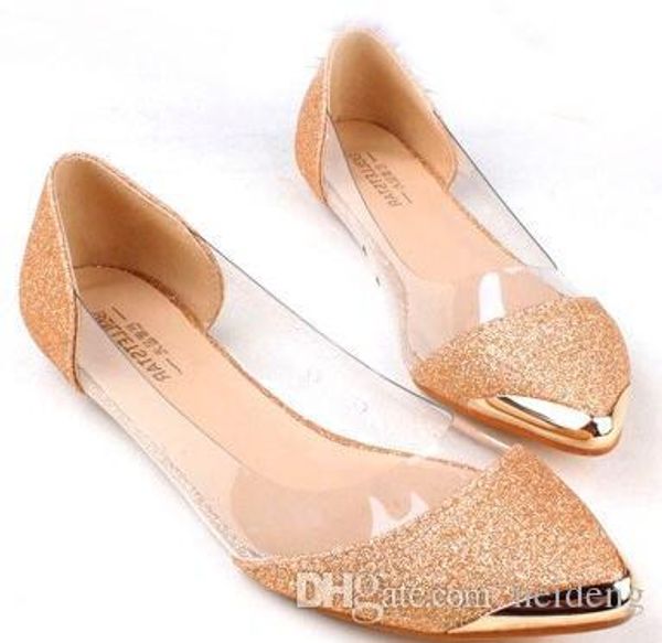 2017 new the chic metal pointed/closed toe transparent shiny pointed asakuchi ballet flat shoes women's shoes, Black
2017 new the chic metal pointed/closed toe transparent shiny pointed asakuchi ballet flat shoes women's shoes, Black