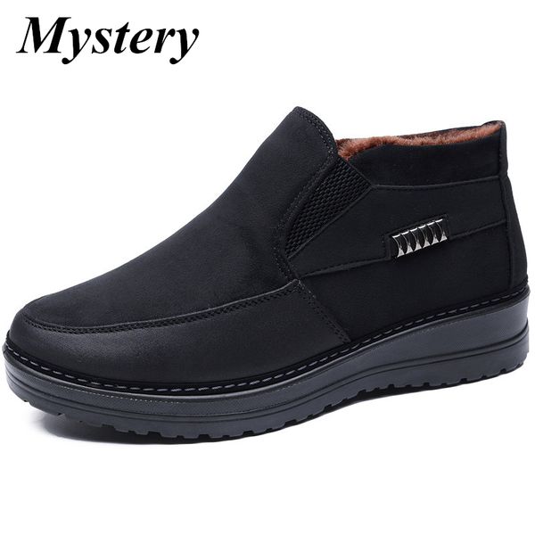 newly warm snow boots man winter boots quality soft male comfortable fur ankle plus size 37-50, Black
newly warm snow boots man winter boots quality soft male comfortable fur ankle plus size 37-50, Black
