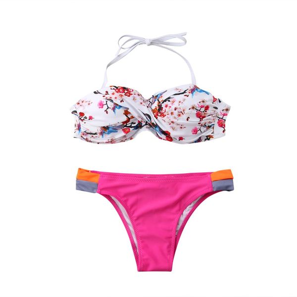 flower bikinis set strapless women swimwear pushed ups paded swimsuits mid waist bathing suits beachwear, White;black
flower bikinis set strapless women swimwear pushed ups paded swimsuits mid waist bathing suits beachwear, White;black