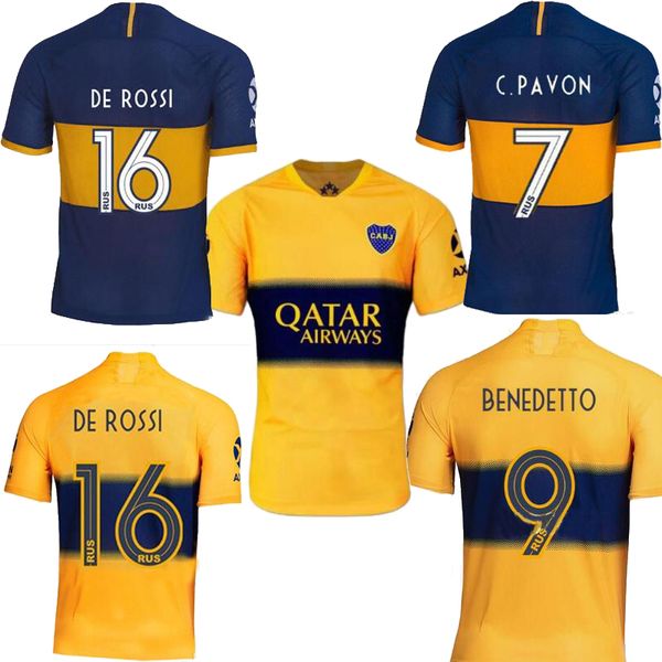 2019 boca juniors de rossi home blue away yellow mens tevez carlitos benedetto pavon camisa de futebol football shirts soccer jerseys 19 20, Black;yellow
2019 boca juniors de rossi home blue away yellow mens tevez carlitos benedetto pavon camisa de futebol football shirts soccer jerseys 19 20, Black;yellow