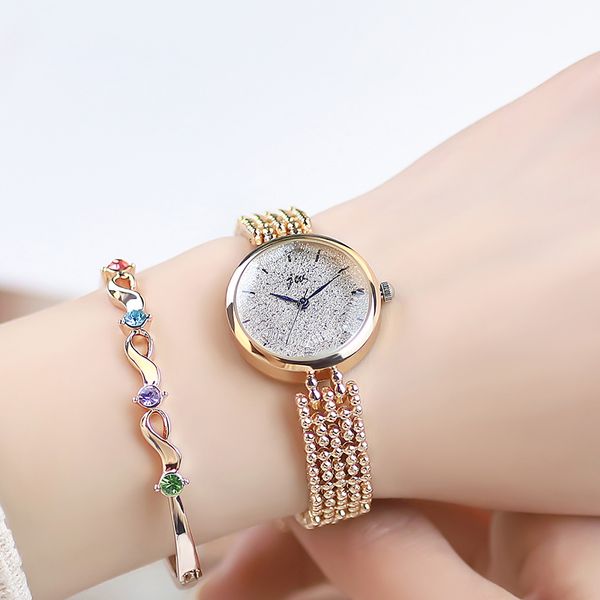 new brand jw women's bracelet watches crystal dress watches clock ladies'fashion casual quartz wrist, Slivery;brown
new brand jw women's bracelet watches crystal dress watches clock ladies'fashion casual quartz wrist, Slivery;brown