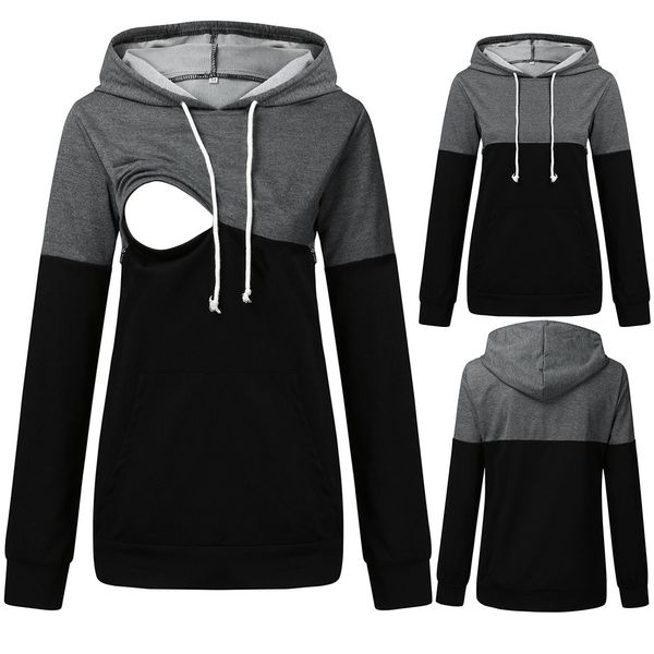 maternity clothes pregnancy hooded sweatshirts long sleeve hoodie nursing sweatshirts for breastfeeding z4, White
maternity clothes pregnancy hooded sweatshirts long sleeve hoodie nursing sweatshirts for breastfeeding z4, White