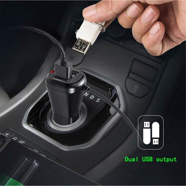 voltage display car fm transmitter bluetooth car charger voice navigation mp3 player hands-call with dual usb charger
voltage display car fm transmitter bluetooth car charger voice navigation mp3 player hands-call with dual usb charger