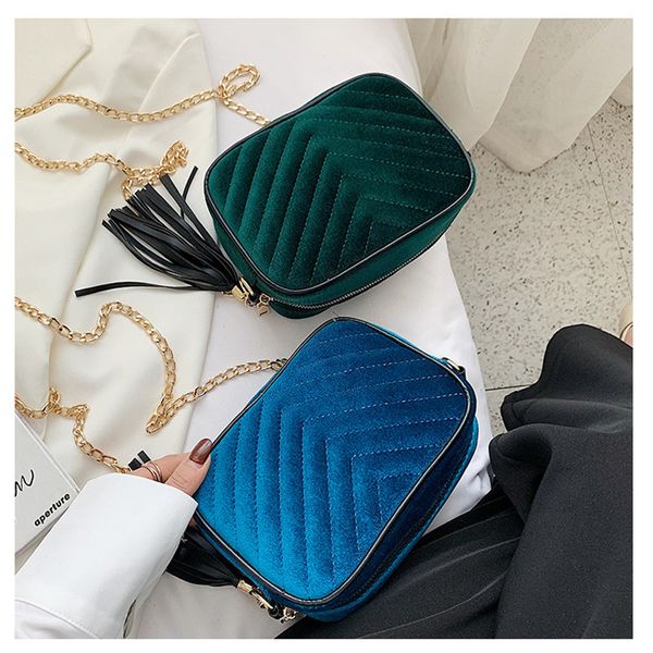 velvet tassel chain crossbody bag for women design stripe tassel shoulder bags phone coin bags ladies handbag #20
velvet tassel chain crossbody bag for women design stripe tassel shoulder bags phone coin bags ladies handbag #20