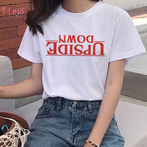 незнакомец вещи одиннадцать harajuku футболка upside down смешная футболка 90с graphic grunge tshirt мода ullzang топ tee женский, White
незнакомец вещи одиннадцать harajuku футболка upside down смешная футболка 90с graphic grunge tshirt мода ullzang топ tee женский, White
