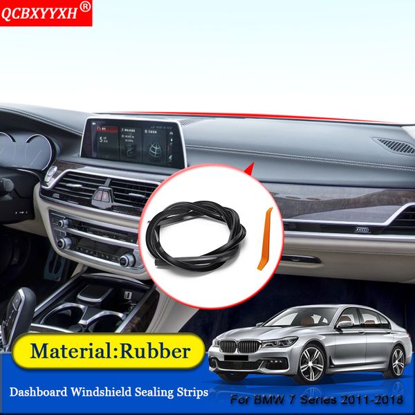 qcbxyyxh car-styling rubber anti-noise soundproof dustproof car dashboard windshield sealing strips for 7 series 2011-2018
qcbxyyxh car-styling rubber anti-noise soundproof dustproof car dashboard windshield sealing strips for 7 series 2011-2018