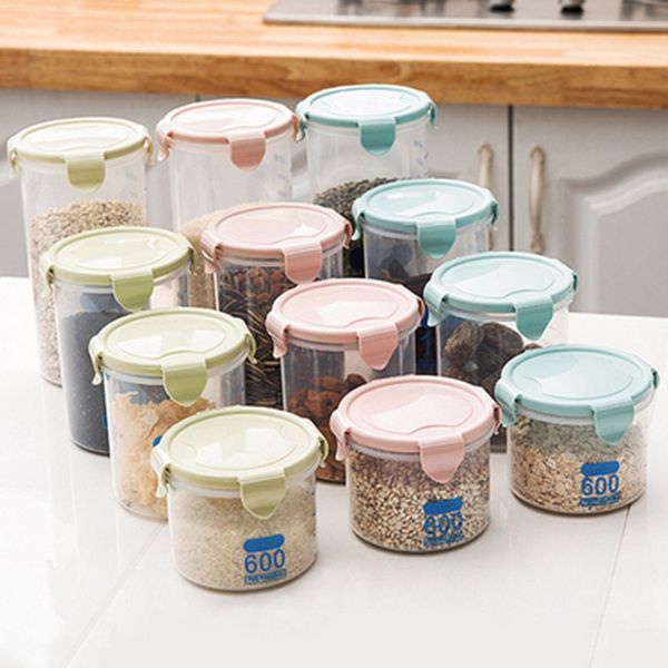 refrigerator plastic sealed jar kitchen scale transparent storage tank grain storage box plastic container container
refrigerator plastic sealed jar kitchen scale transparent storage tank grain storage box plastic container container