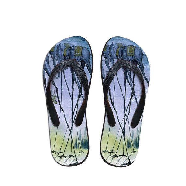 summer beach flip flops women slippers sandals fashion painting printing lady flats shoes salvador dali artist master pieces, Black
summer beach flip flops women slippers sandals fashion painting printing lady flats shoes salvador dali artist master pieces, Black