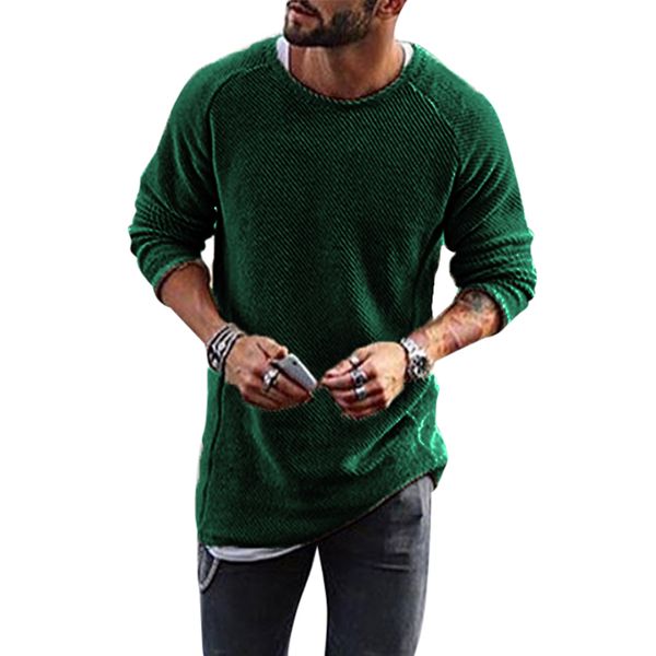 2019 new fashion men's knitting sweater long sleeved sweater with round neck casual pure color pullover male street, White;black
2019 new fashion men's knitting sweater long sleeved sweater with round neck casual pure color pullover male street, White;black