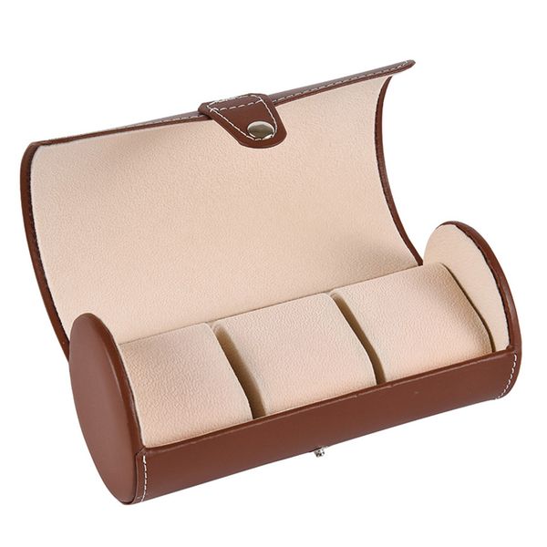 3-slot mesh brown leather watch case clamshell watch jewelry display collection box, Black;blue
3-slot mesh brown leather watch case clamshell watch jewelry display collection box, Black;blue