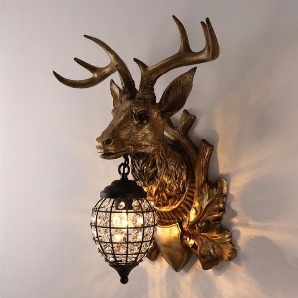nordic crystal wall lamps deer head lamp bedroom dining room bar cafe light home vintage decoration wall light ing
nordic crystal wall lamps deer head lamp bedroom dining room bar cafe light home vintage decoration wall light ing