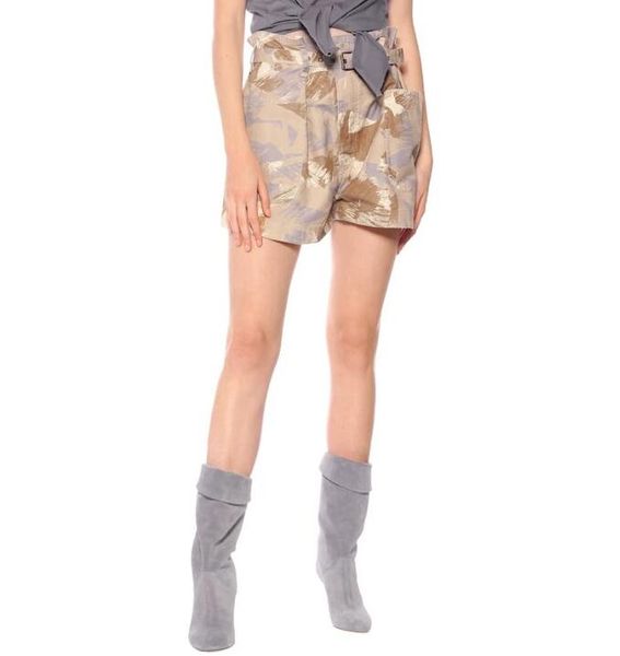 women's shorts woman iliany camouflage print cotton-blend patch pockets hight waist with belts fashion baggy loose 2021ss, White;black
women's shorts woman iliany camouflage print cotton-blend patch pockets hight waist with belts fashion baggy loose 2021ss, White;black