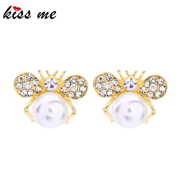 kissme gold color exquisite crystal acrylic pearl insect stud earrings for women gifts 2019 new fashion jewelry dropshipping, Golden;silver
kissme gold color exquisite crystal acrylic pearl insect stud earrings for women gifts 2019 new fashion jewelry dropshipping, Golden;silver