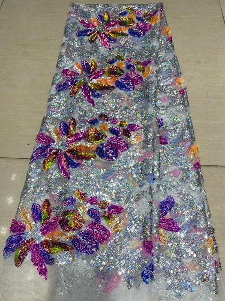5yards/bag magic color sequins embroidery flower design new fabric used in wedding dress design cyy79##, Pink;blue
5yards/bag magic color sequins embroidery flower design new fabric used in wedding dress design cyy79##, Pink;blue