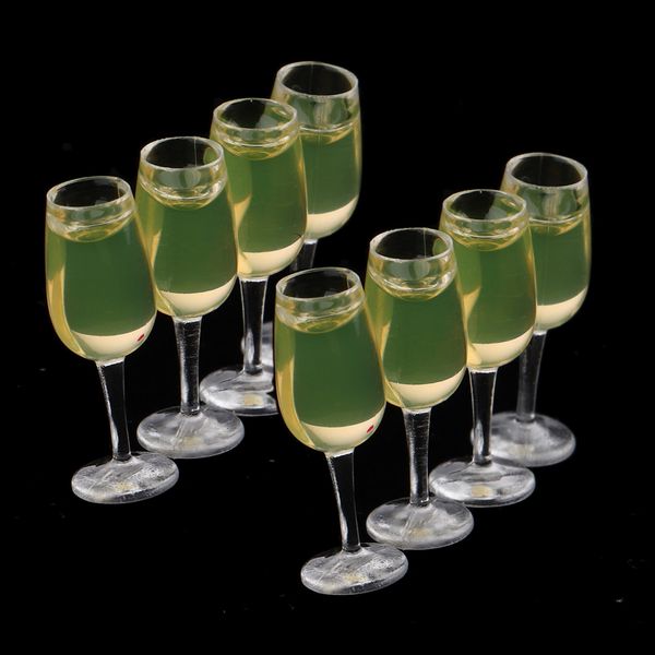 1/12 dollhouse miniature goblets with champagne for doll house bar, kitchen, dining room decor (pack of 8
1/12 dollhouse miniature goblets with champagne for doll house bar, kitchen, dining room decor (pack of 8
