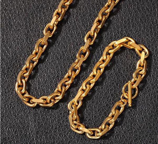 mens rolo link chain necklace 18k gold 9mm stainess steel bracelets hip hop jewelry trendy fashion whosales, Black
mens rolo link chain necklace 18k gold 9mm stainess steel bracelets hip hop jewelry trendy fashion whosales, Black