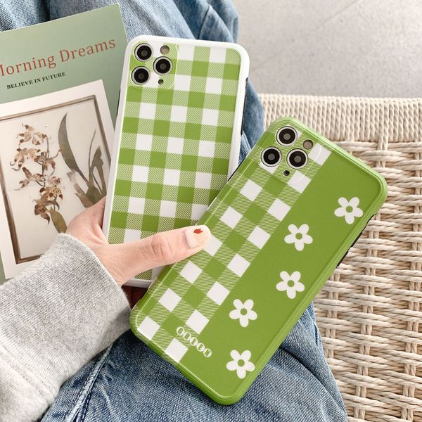 for iphone 11 pro phone case xs max xr green plaid flower 7 8 x plus pattern covered silicone soft cell phone cases
for iphone 11 pro phone case xs max xr green plaid flower 7 8 x plus pattern covered silicone soft cell phone cases