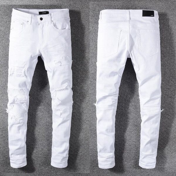 designer men jeans amiri brand jeans mens casual hole shorts washed old patch pants embroidery denim pants feet pants#29
designer men jeans amiri brand jeans mens casual hole shorts washed old patch pants embroidery denim pants feet pants#29