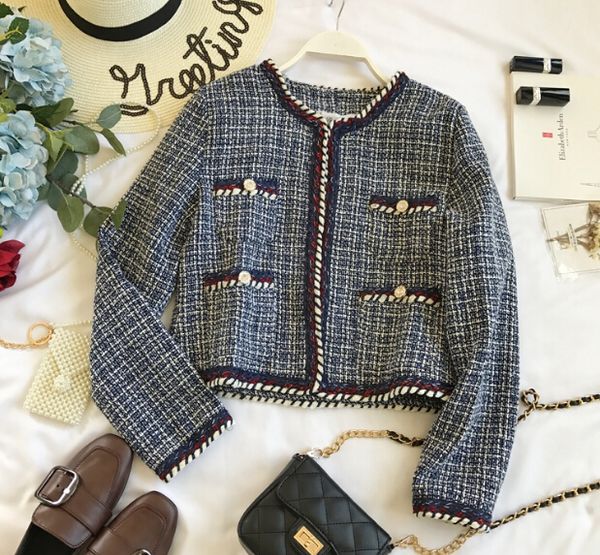 ladies suit female autumn winter short coat casual o-neck spliced outwear women's coat tb3013, Black;brown
ladies suit female autumn winter short coat casual o-neck spliced outwear women's coat tb3013, Black;brown