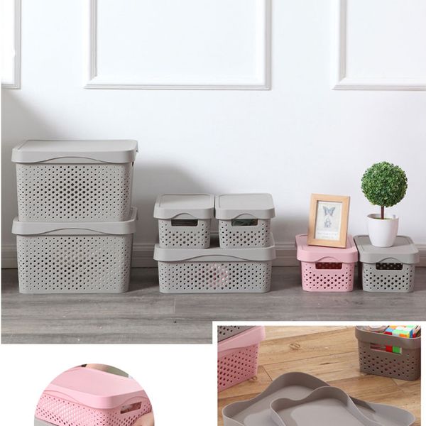 storage basket rectangle storage box with lid hollow kitchen organizer home storage tools
storage basket rectangle storage box with lid hollow kitchen organizer home storage tools