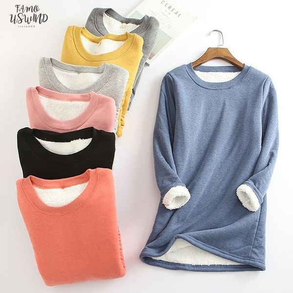 t shirt womens autumn winter plus size loose thickened velvet warm bottoming shirt t shirt women poleras mujer de, White
t shirt womens autumn winter plus size loose thickened velvet warm bottoming shirt t shirt women poleras mujer de, White