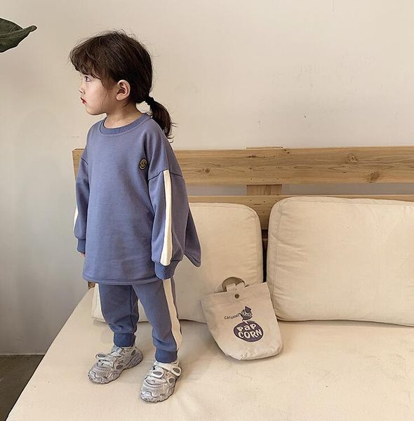2020 korean style baby girls boys 2pcs patchwork set sweatshirt+long pants kids girls suit 1-6 t, White
2020 korean style baby girls boys 2pcs patchwork set sweatshirt+long pants kids girls suit 1-6 t, White