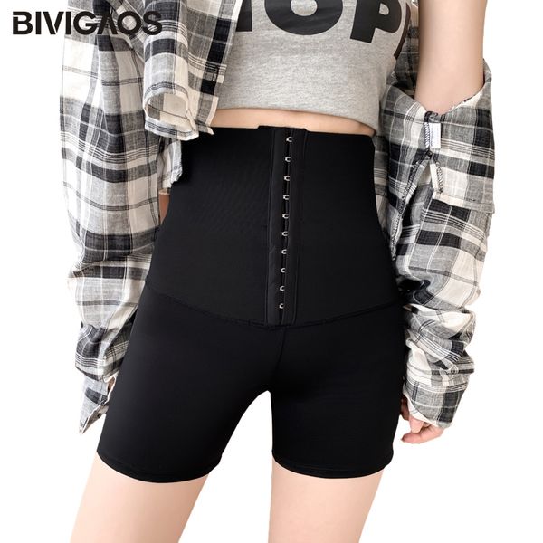 bivigaos high waist shaper shorts women's slimming belt black sharkskin knee length short corset waist trainer mini shorts women, White;black
bivigaos high waist shaper shorts women's slimming belt black sharkskin knee length short corset waist trainer mini shorts women, White;black