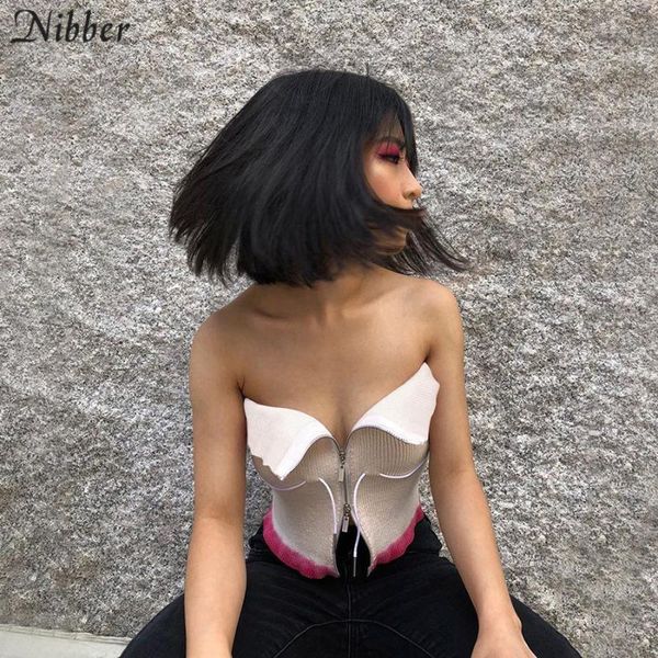 nibber harajuku knitting tank womens tube 2019 autumn elegant party wild sleeveless strapless crop mujer, White
nibber harajuku knitting tank womens tube 2019 autumn elegant party wild sleeveless strapless crop mujer, White