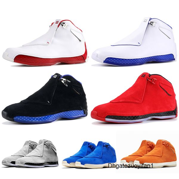 fashion luxury jumpman 18s basketball shoes suede toro bred defining moments og asg black royal black white blue mens trainers sneakers
fashion luxury jumpman 18s basketball shoes suede toro bred defining moments og asg black royal black white blue mens trainers sneakers