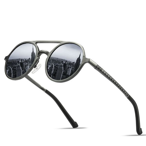 brand design sunglasses men polarized vintage round frame sun glasses aluminum magnesium alloy driver glasses driving mirrors cx200704, White;black
brand design sunglasses men polarized vintage round frame sun glasses aluminum magnesium alloy driver glasses driving mirrors cx200704, White;black