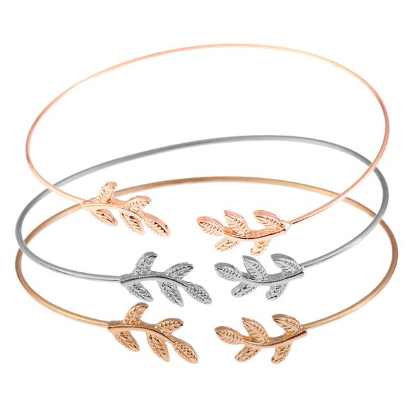 3x adjustable bracelets bangle leaf shape arm chain wrist cuff bangle arm jewelry ladies bangle, jewelry accessories, Golden;silver
3x adjustable bracelets bangle leaf shape arm chain wrist cuff bangle arm jewelry ladies bangle, jewelry accessories, Golden;silver