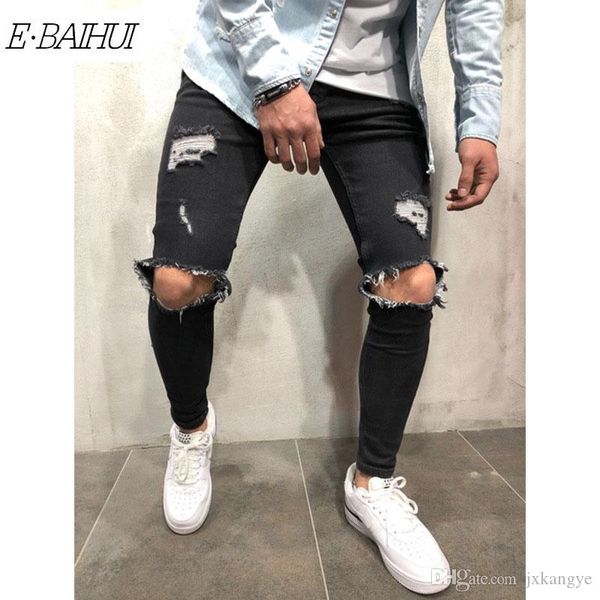 е-baihui мужские проблемных разорвал байкер джинсы приталенный fit простирание джинсы марка дизайнер мужской мотоцикл байкер джинсы мода муж, Blue
е-baihui мужские проблемных разорвал байкер джинсы приталенный fit простирание джинсы марка дизайнер мужской мотоцикл байкер джинсы мода муж, Blue