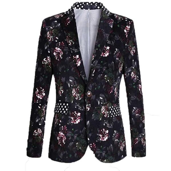 блейзер slim fit мода одна кнопка деловой костюм куртка повседневная мужская цветочные блейзеры хлопок осень этап вечернее платье пальто, White;black
блейзер slim fit мода одна кнопка деловой костюм куртка повседневная мужская цветочные блейзеры хлопок осень этап вечернее платье пальто, White;black