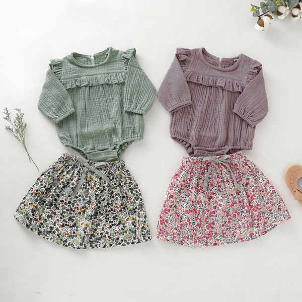 2019 new infant newborn baby girls clothes set autumn spring long sleeve ruffles romper + flower skirts outfits, Red;yellow
2019 new infant newborn baby girls clothes set autumn spring long sleeve ruffles romper + flower skirts outfits, Red;yellow