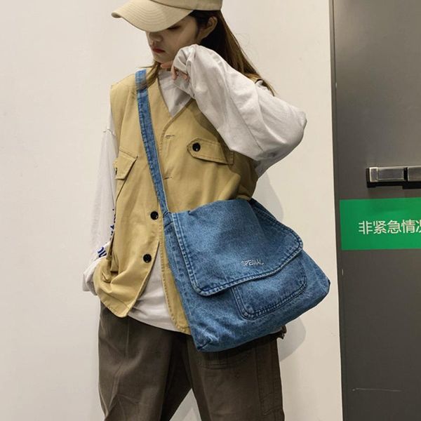 casual women's denim bags student handbag solid color reusable waterproof shoulder shopping bag large capacity handbags j4
casual women's denim bags student handbag solid color reusable waterproof shoulder shopping bag large capacity handbags j4