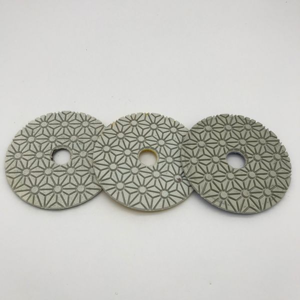 3 step polishing pad 4 inch (100 mm) artificial marble granite stone resin diamond wheel wet sander abrasive disc 3 pcs/lot
3 step polishing pad 4 inch (100 mm) artificial marble granite stone resin diamond wheel wet sander abrasive disc 3 pcs/lot